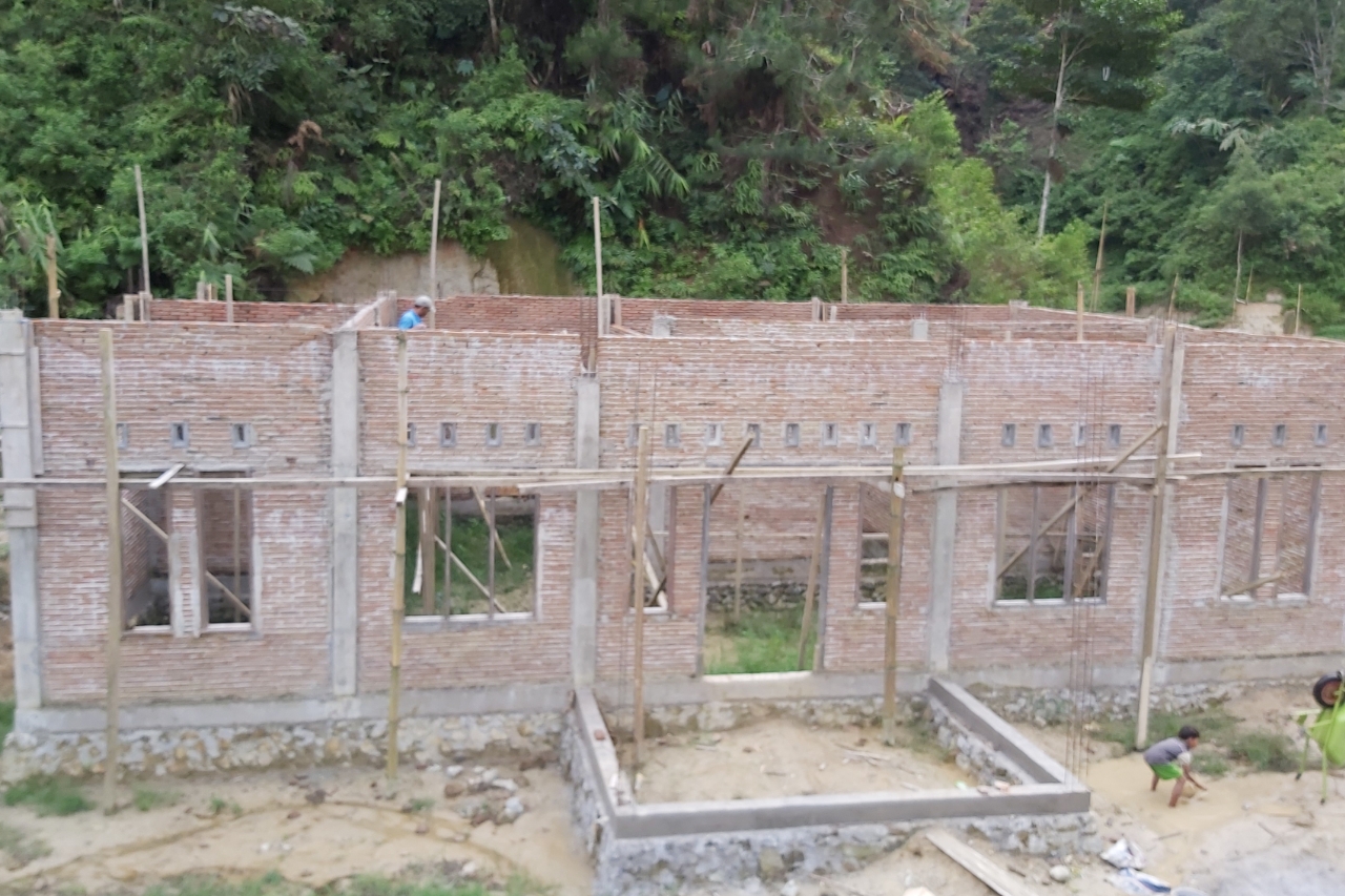 Desa Kirak pembangunan balai Desa