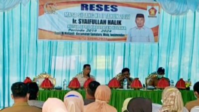 Reses Ketua DPRD Kolaka di Wilayah IV Guna Menyerap Aspirasi Masyarakat