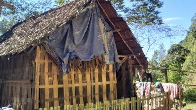 Gubuk Bambu Berukuran Kecil di Mamasa Dihuni 9 Orang, Kisahnya Memprihatinkan