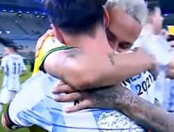 Brasil Gagal Juara Copa America 2021, Neymar Dapat Pelukan Messi