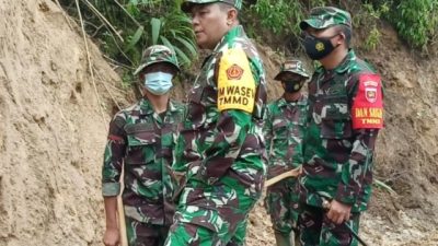 Menapak Jejak TMMD, Jenderal Satu Bintang Berkunjung di Pinggiran Kabupaten Mamasa