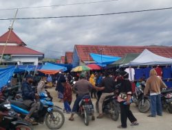 Jelang Natal dan Tahun Baru di Mamasa, Pasar Mambi Dipadati Pengunjung