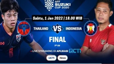 Final Piala AFF Leg ke 2 Indonesia vs Thailand, Leg Satu 4-0