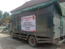 350 Paket Bansos Kapolri Tiba di Mapolres Mamasa, Berikut Tujuanya