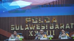 Press Conference Polda Sulbar Beberkan Capaian Tahun 2022