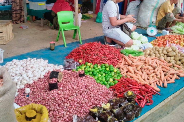 Awal Tahun 2023, Harga Bawang Merah di Pasar Anaiwoi Kolaka Berangsur Turun