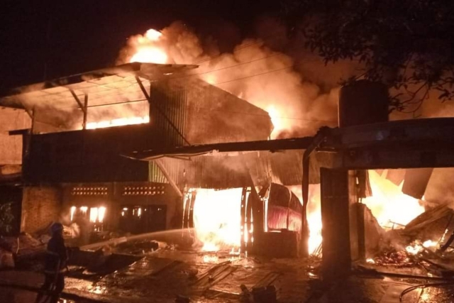 Aparat Kepolisian Masih Melakukan Penyelidikan Penyebab Kebakaran di Pasar Lama Pomalaa