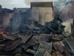 Kebakaran di Pasar Lama Pomalaa Hanguskan 24 Bangunan, Kerugian Mencapai Miliaran Rupiah