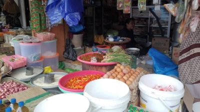 Hari Ini di Pasar Sentral Majene, Telur dan Beras Mengalami Kenaikan Harga