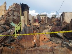 Pasca Kebakaran Pasar Lama Pomalaa, Lurah Dawi-dawi: Pembersihan Akan Segera Dimulai