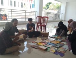 Semut Gelar Pengembangan Kultur Budaya Baca di Pelataran Universitas Sulawesi Barat