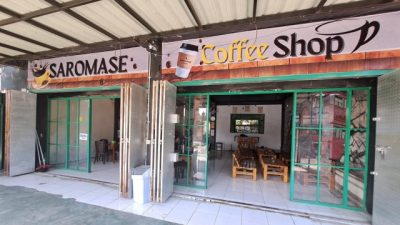 Dalam Waktu Dekat ini Bakal di Loncing Warkop Saromase Coffe Shop